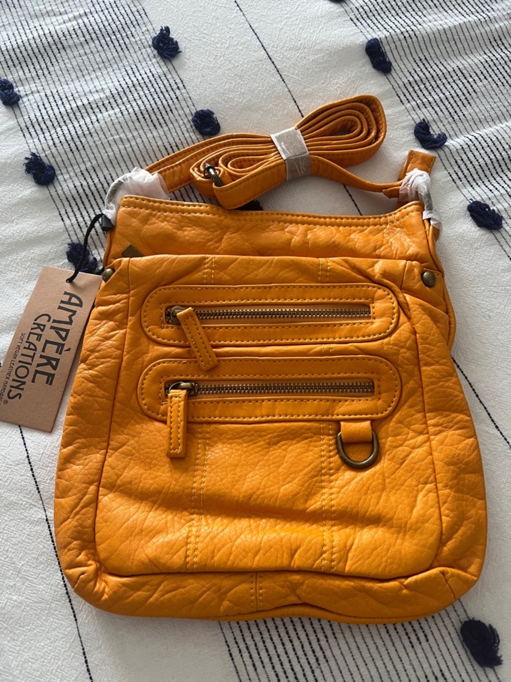 Mustard Crossbody Bag - Women's Shoulder Purse